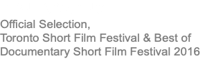 PLANE SPOTTING Official Selection, Toronto Short Film Festival & Best of Documentary Short Film Festival 2016